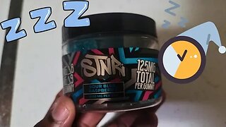 STNR Delta 8 + Delta 9 Gummies SOUR BLUE RASPBERRY