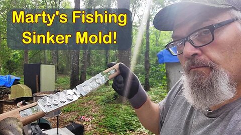 Marty's Fishing Mold! Disc Sinkers...