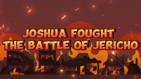 Joshua Fought the Battle of Jericho - Animated Song With Lyrics!