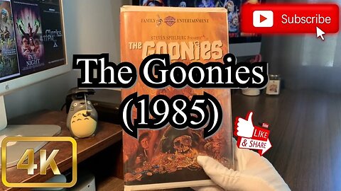 [0003] THE GOONIES (1985) VHS [INSPECT] [#thegoonies #thegooniesVHS]