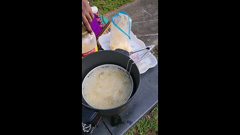 Deep Frying Fish