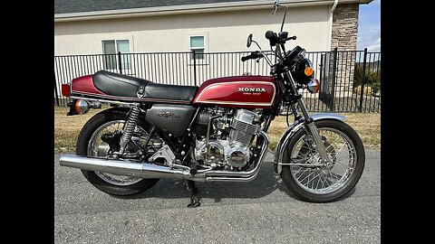 1976 CB750 F Super Sport with Only 2,968 Original Miles.