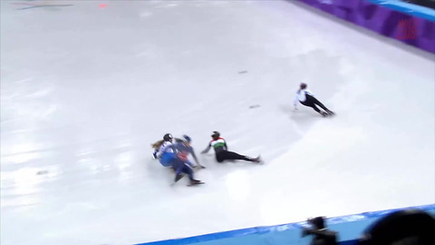 Women's Speedskating Crash Wipes Out All But 1 In Heat Race