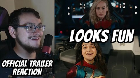 The Marvels Official Trailer Reaction