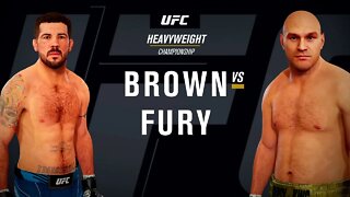 EA Sports UFC 4 Gameplay Tyson Fury vs Matt Brown
