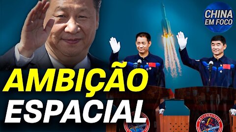 Tensões entre EUA e China aumentam; China quer superar domínio americano no espaço