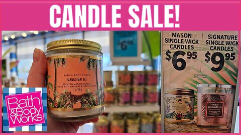 Bath & Body Works | IS THE PALM TREE GOLD OR SILVER? | PLUS CANDLE SALE #bathandbodyworks