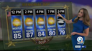 South Florida Monday afternoon forecast (5/27/19)