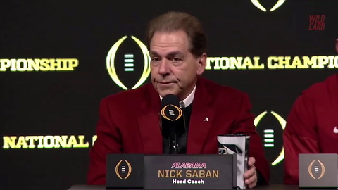 Nick Saban Discusses What He'll Do With His 2 QBs