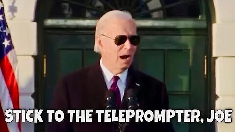 Joe Fought the Teleprompter, and the TELEPROMPTER WON!