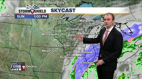 Gino Recchia NBC26 Storm Shield Weather Forecast