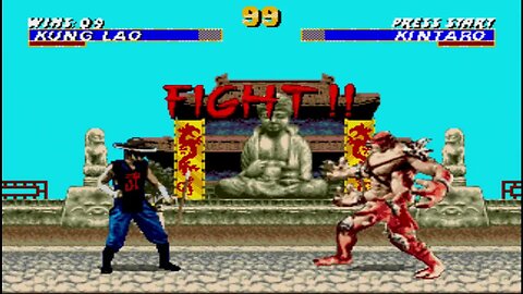 Ultimate Mortal Kombat Trilogy (Genesis) - Kung Lao MKII - Hardest - No Continues.