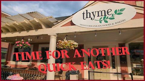 Thyme: Mediterranean Food Review