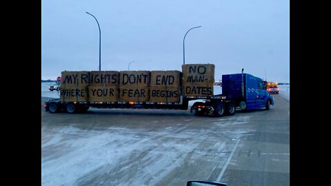 Freedom Convoy 2022 - Update JAN 19 - with All Fired Up For Freedom Canada