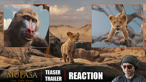 Mufasa: The Lion King Teaser Trailer Reaction!