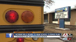 Hichman Mills board to hear school closings plan