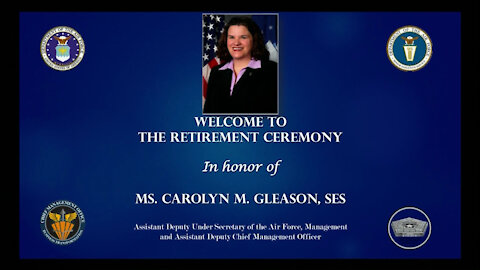 Retirement Ceremony in honor of Ms. Carolyn Gleason, SES
