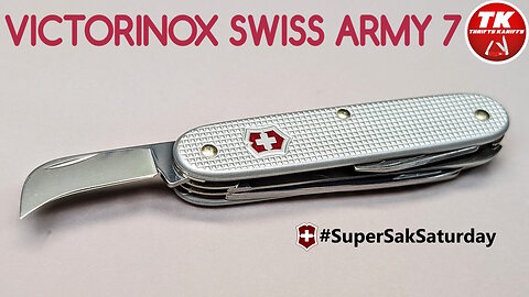 Victorinox Swiss Army 7 Alox Pocket Knife 0.8150.26