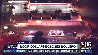 Roof partially collapsed at west Phoenix skating rink