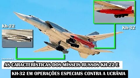 As Características Dos Mísseis Russos Kh-22 E Kh-32 Em Operações Especiais Contra A Ucrânia