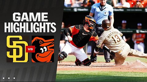 Padres vs Orioles Game Highlights (7/27/24) / MLB Highlights