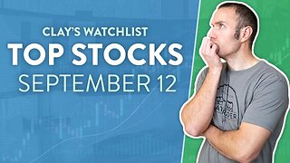 Top 10 Stocks For September 12, 2023 ( $CGC, $PLTR, $ACB, $SLE, $AMC, and more! )