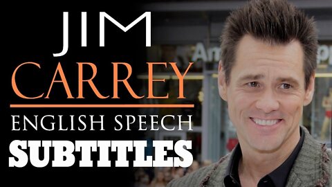 ENGLISH SPEECH | JIM CARREY: Do What You Love