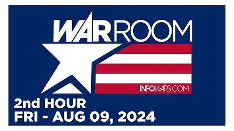 WAR ROOM [2 of 3] Friday 8/9/24 • 2024 ELECTION - News, Reports & Analysis • Infowars