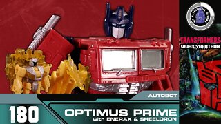 Transformers: WFC Trilogy OPTIMUS PRIME with ENERAX & SHEELDRON [Voyager, 2020] | Kit Reviews #180