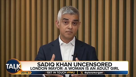 Muslim Mayor of London answers the question: what is a woman?