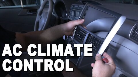 How to remove a AC Climate Control Cluster - 2010 Subaru Forester