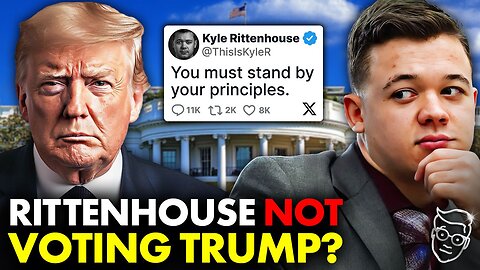 INSTANT REGRET: Kyle Rittenhouse Announces He Will NOT Vote Trump, Massive MAGA BACKLASH! -100,000 🤬