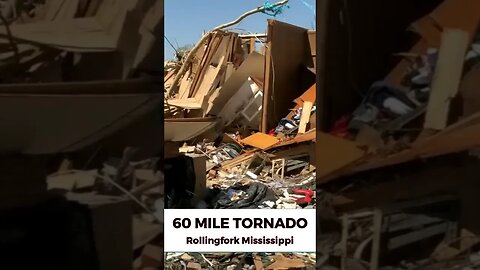 60 MILE TWISTER ROLLING FORK MS #Mississippi #Rolling #Fork #tornado #facts #shorts