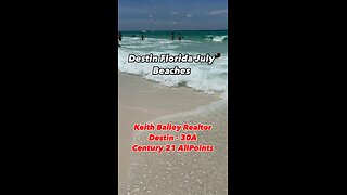 Destin Florida July beaches