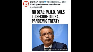 Pandemic Treaty FAILS after Member States failed to reach an agreement!!