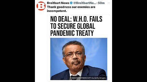 Pandemic Treaty FAILS after Member States failed to reach an agreement!!