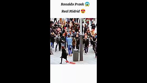 Cristiano Ronaldo😍🥺 Play with his Fan in Street #Rumble #Viral #Short #Video #Ronaldo
