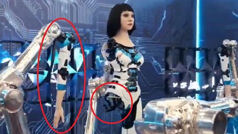 New AI Humanoid Robot Tech At 2022 World Robot Conference