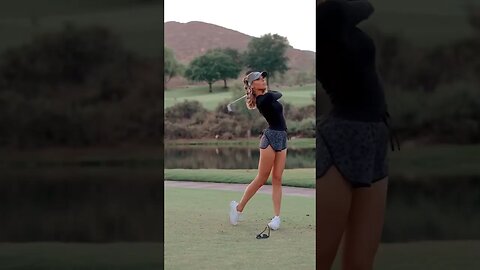 Lowered My Shade 4 This 1 #golf #golfswing #short #girl #replaye #replayethat