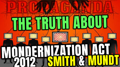 🌐PROPAGANDA has always been LEGAL to use towards U.S. Citizens - 2012 Smith & Mundt Act🌐
