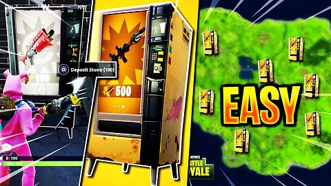 How To Find "NEW Vending Machines" EASY in Fortnite! - 'ALL' New "Vending Machine Spawn Locations!"