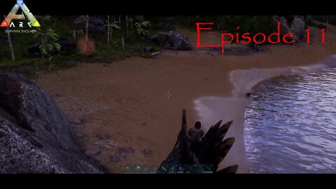 My first Alpha and the first swamp tour - Ark The Island [S1E11]