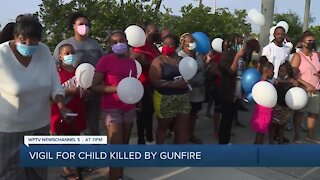Vigil held for 7-year-old boy shot to death in Riviera Beach