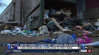 Mayor Young publishes 10 most cited sanitation violators as part of Clean It Up! Campaign