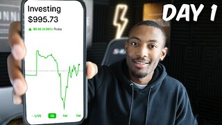 Building a $10,000 Robinhood Portfolio from SCRATCH | Day 1