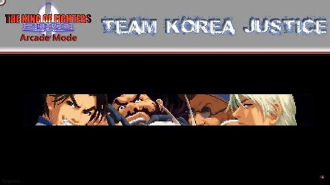 The King of Fighters 2000: Arcade Mode - Team Korea Justice