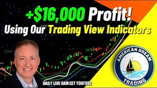 Trading View Success - Achieving +$16,000 Profit With Our Indicators