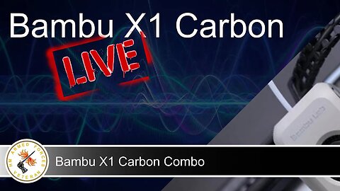 CombTech (M7TFT) - Live Stream -Bambu Carbon X1 - Print