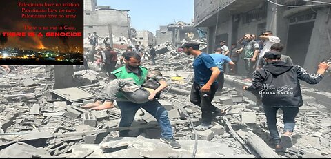 IsrAliens Bomb Home in Gaza. Murder 10 women, 10 children and 8 men. Media Pretends Israel is at War