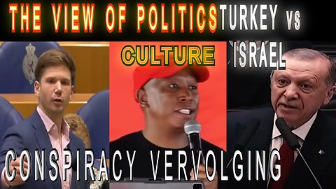 View Of Politics Kijk Op Politiek FVD Maponga Malema Erdogan vs Israel DUTCH ENGLISH SURINAME VIDEO